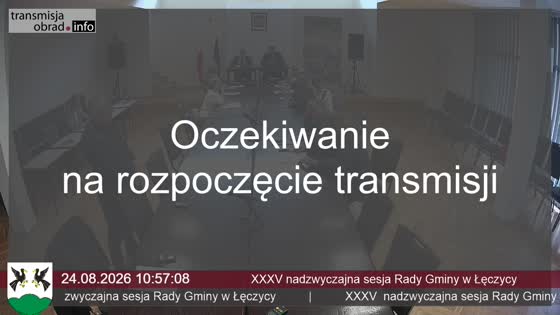XXXV nadzwyczajna sesja Rady Gminy w Łęczycy