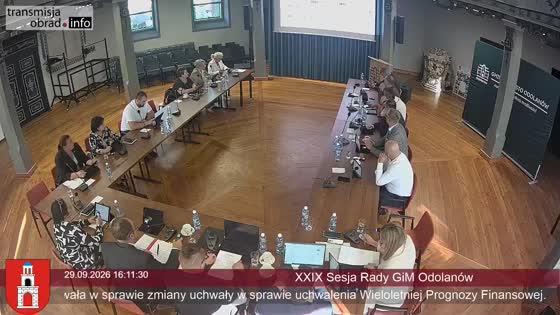 XXIX Sesja Rady GiM Odolanów