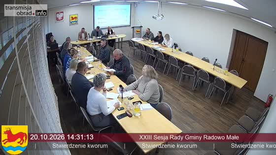 XXIII Sesja Rady Gminy Radowo Małe