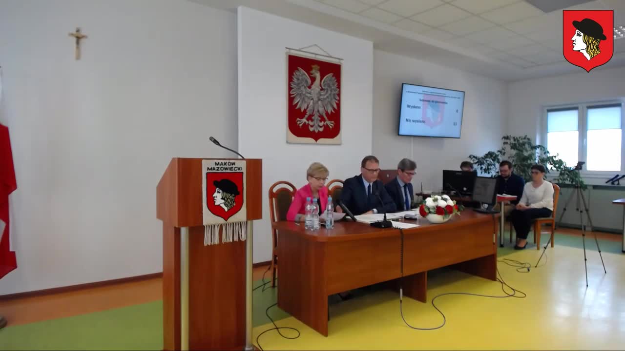 V Sesja Rady Miejskiej w Makowie Mazowieckim