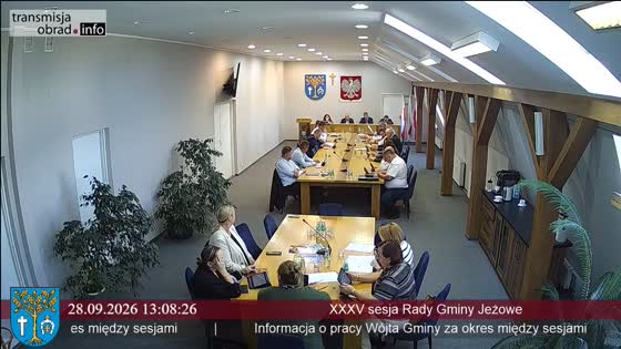 XXXV sesja Rady Gminy Jeżowe