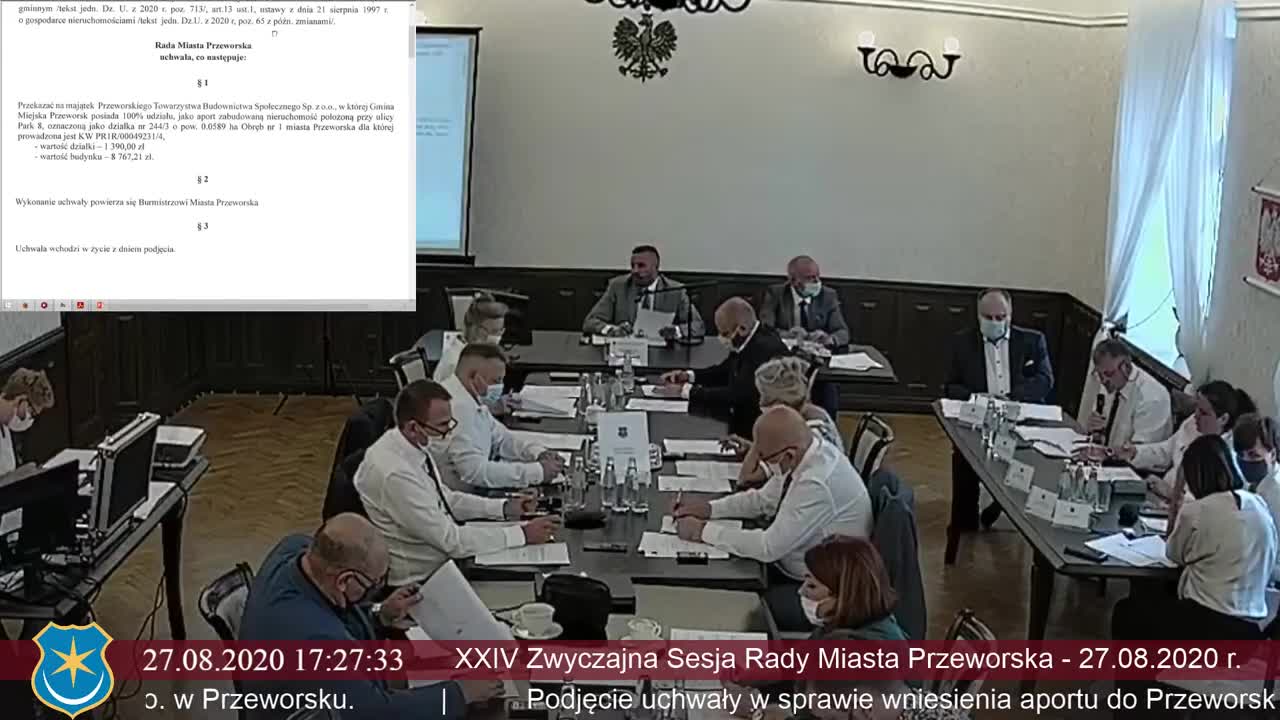 XXIV Sesja Rady Miasta Przeworska