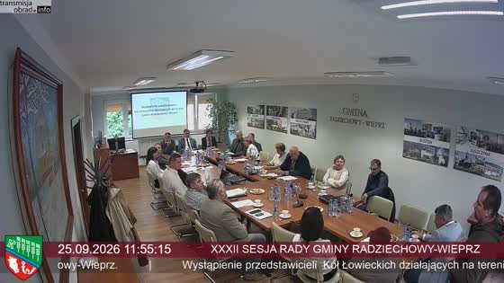 XXXII SESJA RADY GMINY RADZIECHOWY-WIEPRZ