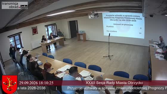XXXII Sesja Rady Miasta Obrzycko