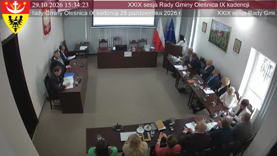 XXIX sesja Rady Gminy Oleśnica IX kadencji
