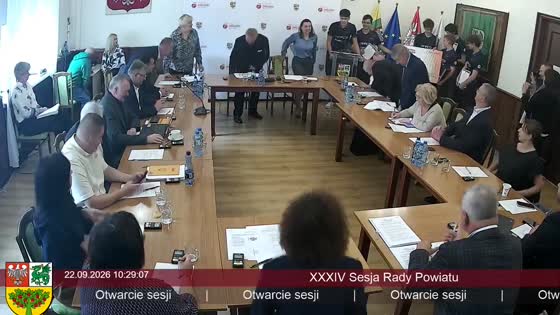 XXXIV Sesja Rady Powiatu