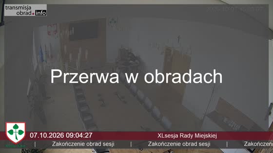 XLsesja Rady Miejskiej