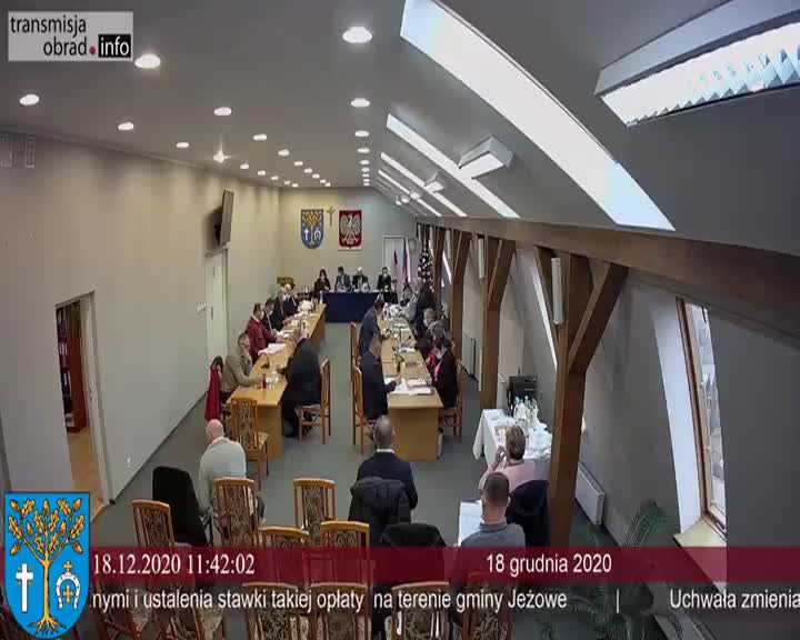 XXXIV sesja Rady Gminy Jeżowe