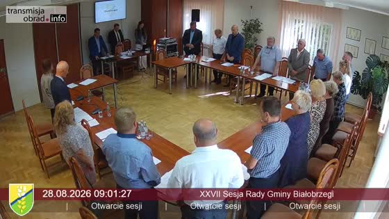 XXVII Sesja Rady Gminy Białobrzegi