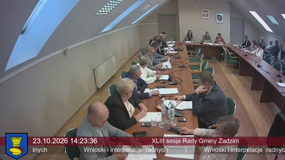 XLIII sesja Rady Gminy Zadzim