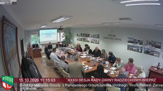 XXXIII SESJA RADY GMINY RADZIECHOWY-WIEPRZ