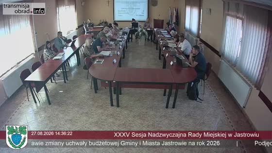 XXXV Sesja Nadzwyczajna Rady Miejskiej w Jastrowiu
