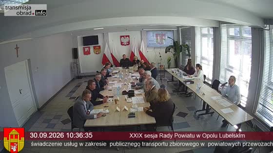 XXIX sesja Rady Powiatu w Opolu Lubelskim