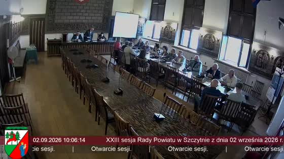 XXIII sesja Rady Powiatu w Szczytnie z dnia 02 września 2026 r.