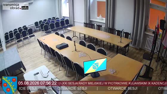 XXI SESJA RADY MIEJSKIEJ W PIOTRKOWIE KUJAWSKIM IX KADENCJI