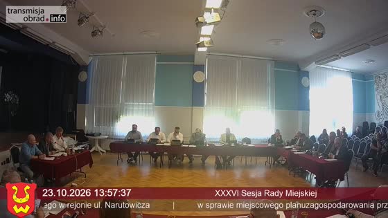 XXXVI Sesja Rady Miejskiej