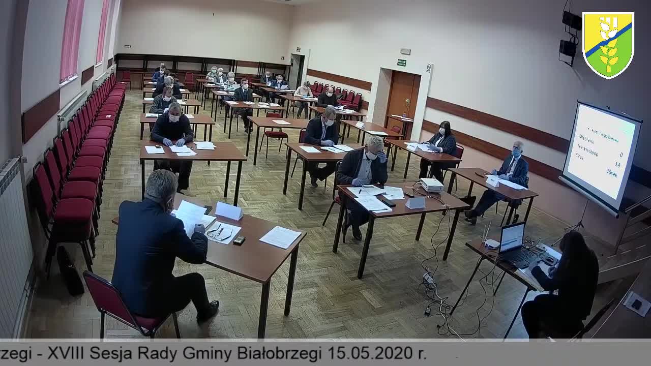 Transmisja XVIII sesji Rady Gminy