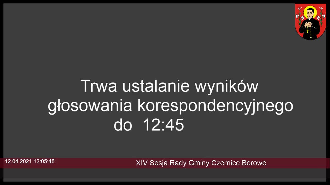 XIV Sesja Rady Gminy Czernice Borowe