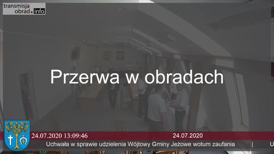 XXIX sesja Rady Gminy Jeżowe