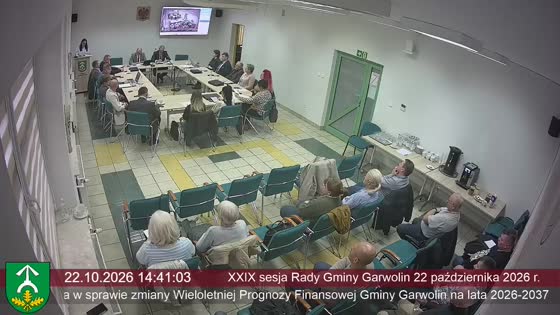 XXIX sesja Rady Gminy Garwolin 22 października 2026 r.
