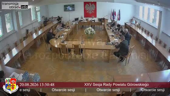 XXV Sesja Rady Powiatu Górowskiego