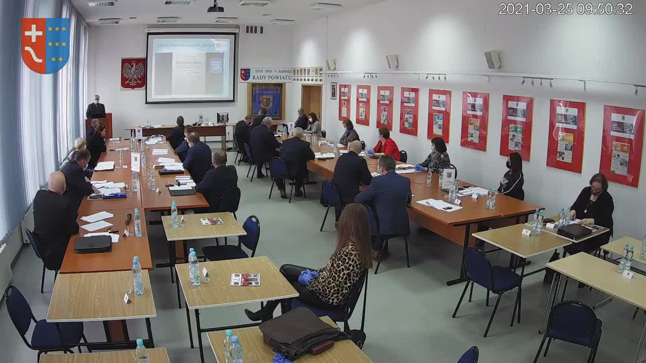 XXVII Sesja VI Kadencji Rady Powiatu w Kolbuszowej