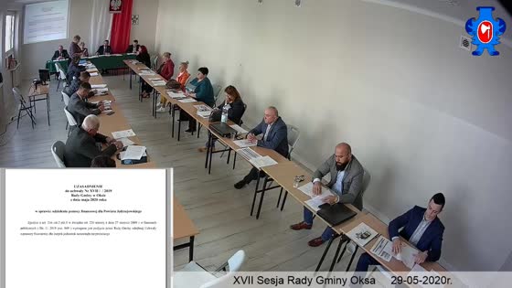 XVII Sesja Rady Gminy Oksa