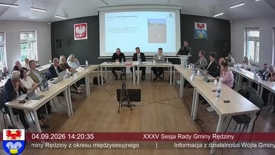 XXXV Sesja Rady Gminy Rędziny