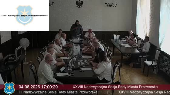XXVIII Nadzwyczajna Sesja Rady Miasta Przeworska