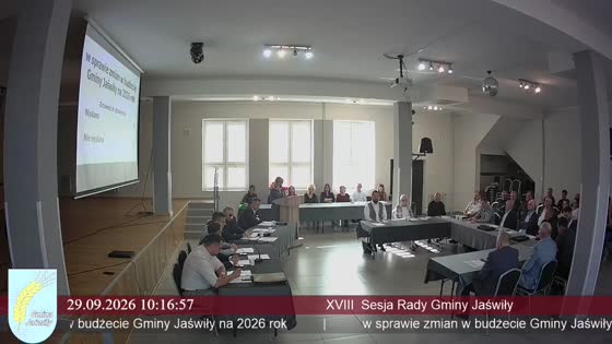 XVIII  Sesja Rady Gminy Jaświły