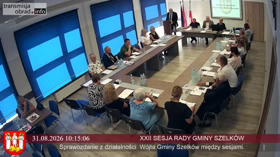 XXII SESJA RADY GMINY SZELKÓW
