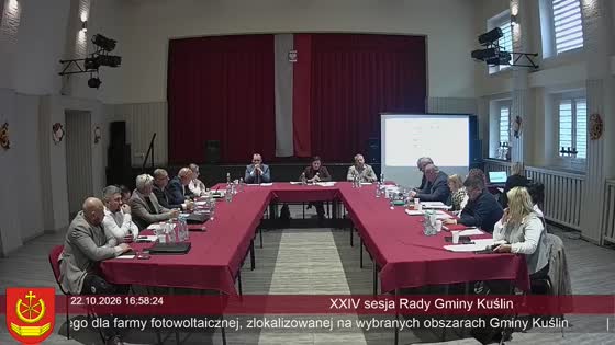 XXIV sesja Rady Gminy Kuślin