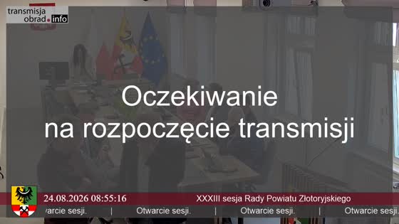 XXXIII sesja Rady Powiatu Złotoryjskiego