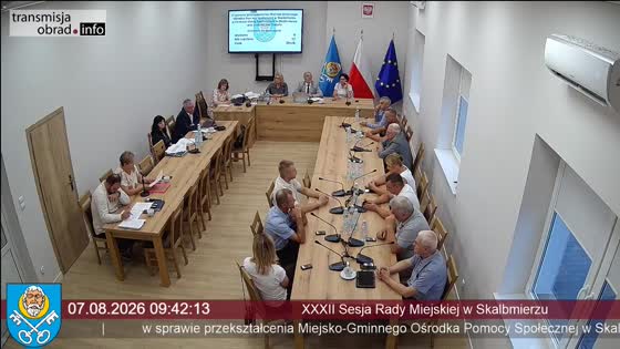 XXXII Sesja Rady Miejskiej w Skalbmierzu