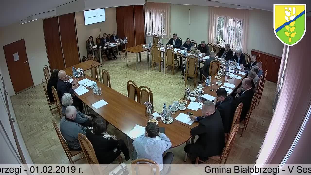 Transmisja V sesji Rady Gminy