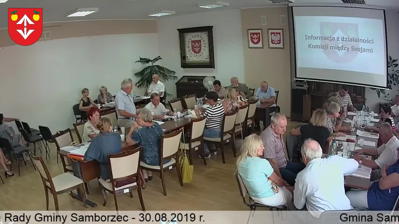 IX Sesja Rady Gminy Samborzec – 30.08.2019 r.