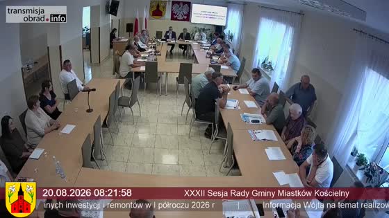 XXXII Sesja Rady Gminy Miastków Kościelny