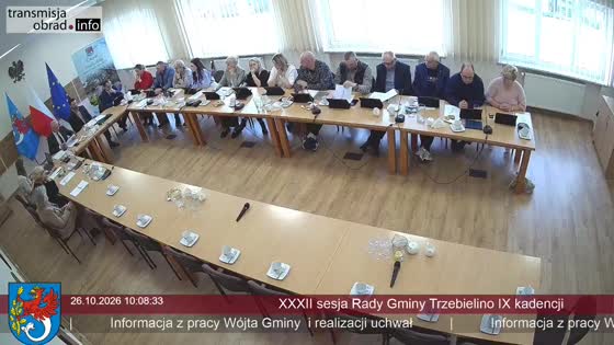 XXXII sesja Rady Gminy Trzebielino IX kadencji