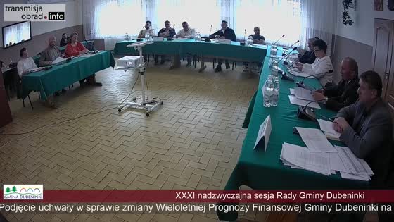 XXXI nadzwyczajna sesja Rady Gminy Dubeninki
