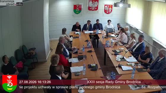XXIII sesja Rady Gminy Brodnica