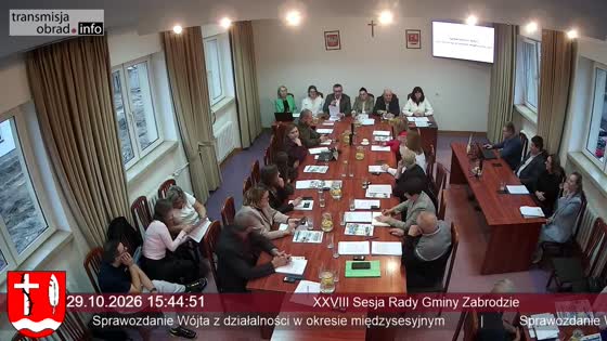 XXVIII Sesja Rady Gminy Zabrodzie