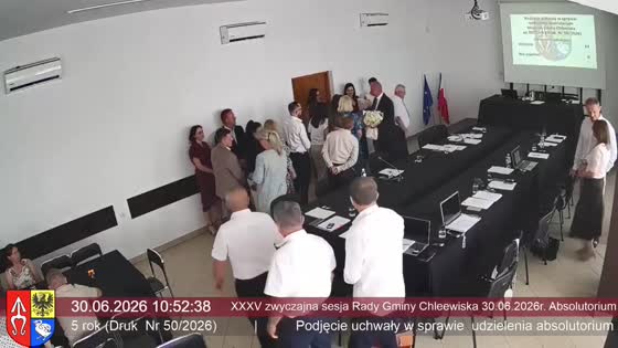 XXXV Sesja Rady Gminy Chlewiska-anonimizacja