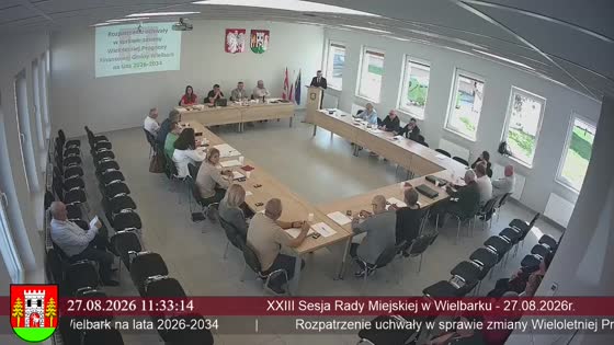 XXIII Sesja Rady Miejskiej w Wielbarku - 27.08.2026r.