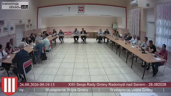XXII Sesja Rady Gminy Radomyśl nad Sanem - 26.082026