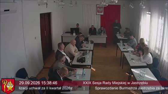 XXIX Sesja Rady Miejskiej w Jastrzębiu