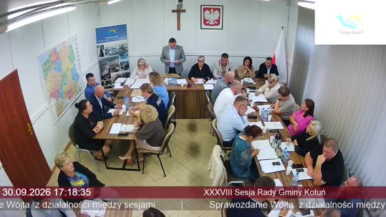 XXXVIII Sesja Rady Gminy Kotuń