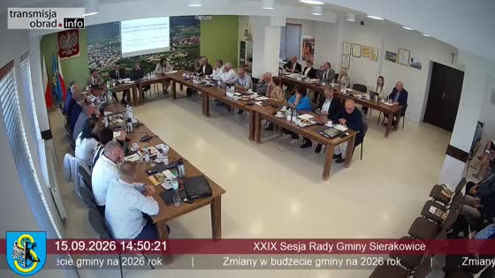 XXIX Sesja Rady Gminy Sierakowice