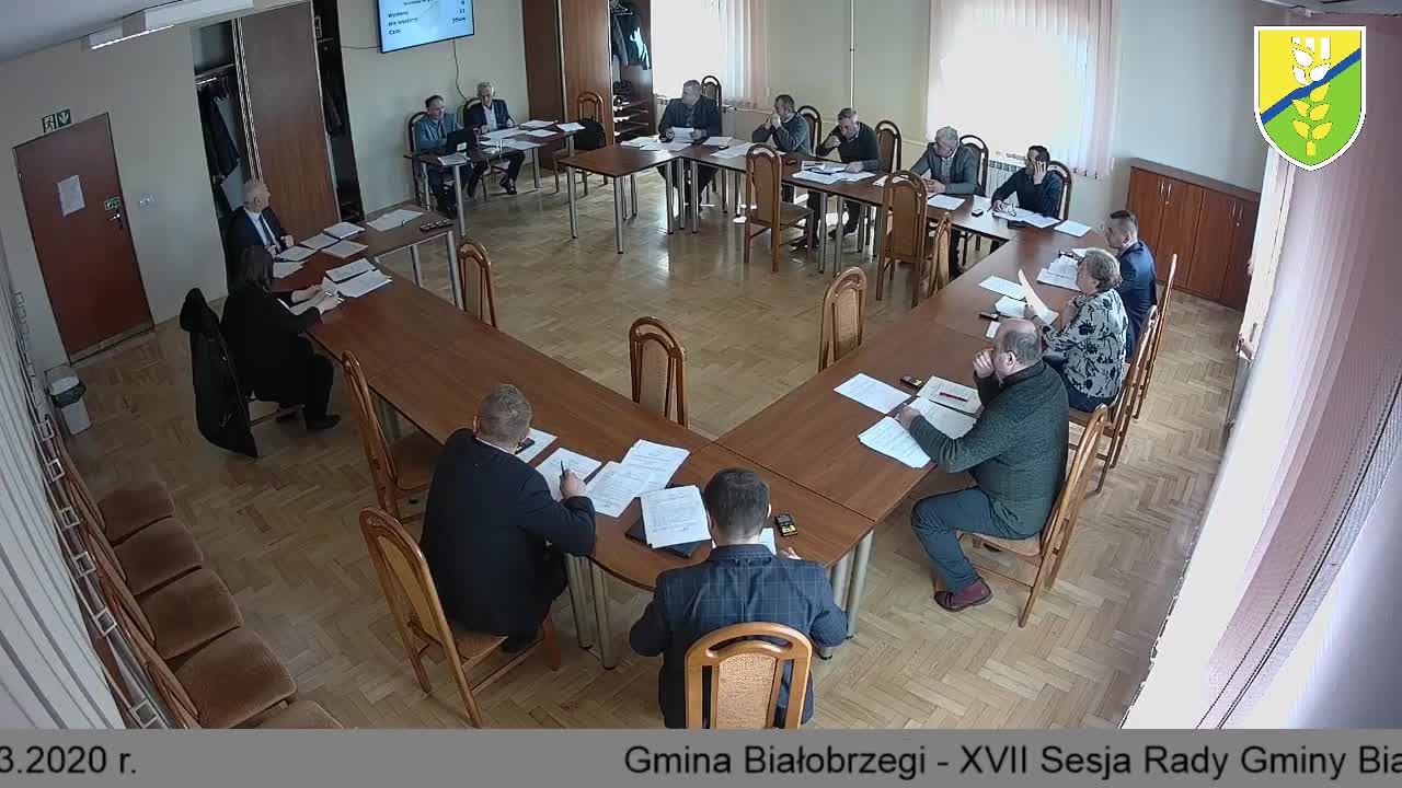 Transmisja XVII sesji Rady Gminy
