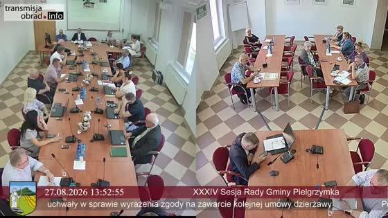 XXXIV Sesja Rady Gminy Pielgrzymka