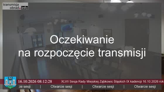 XLVII Sesja Rady Miejskiej Ząbkowic Śląskich IX kadencji 16.10.2026 rok